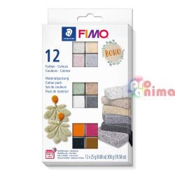 Комплект с полимерна глина FIMO Effect Boho 12 x 25 g