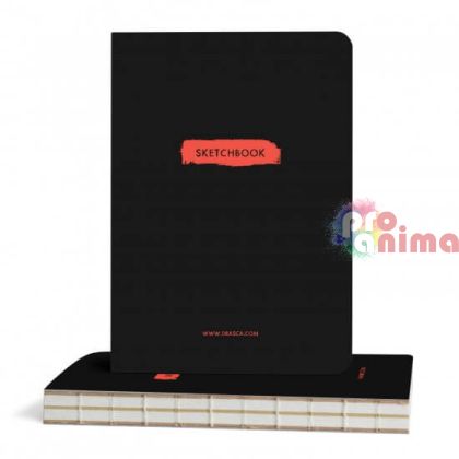 Скицник за рисунки с черни корици