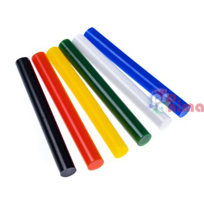 Цветни силиконови пръчки за лепене