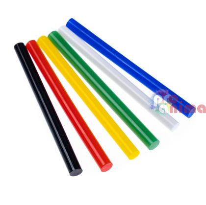 Цветни силиконови пръчки за лепене