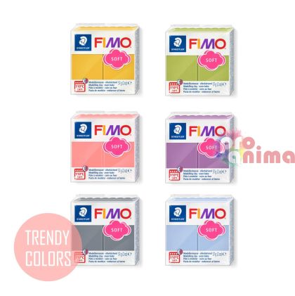 Полимерна глина FIMO Soft 57 g Trendy Colors