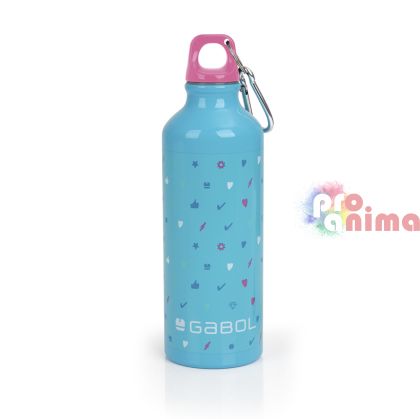 Бутилка за вода за училище Gabol Confetti, 500 ml