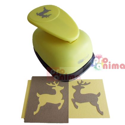 Перфоратор за хартия DP Craft 7.5 cm, Елен