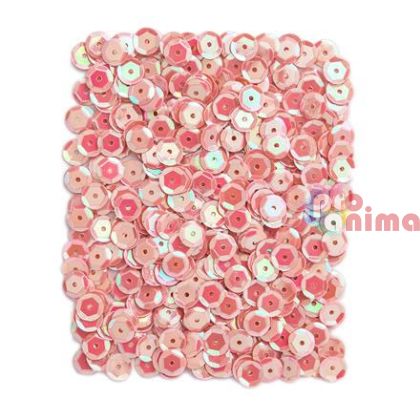 Пайети 9 mm розови 15 g