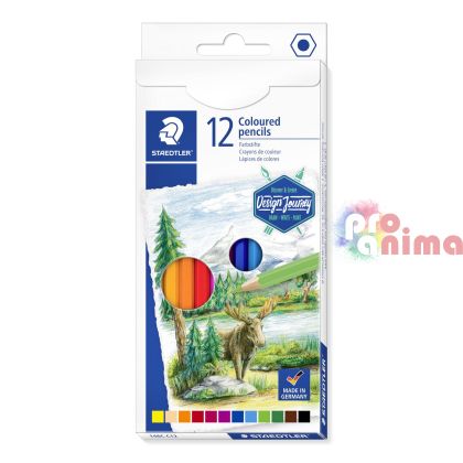 Цветни моливи Staedtler, 12 цвята