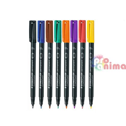 перманентен маркер Staedtler Lumocolor F, черен
