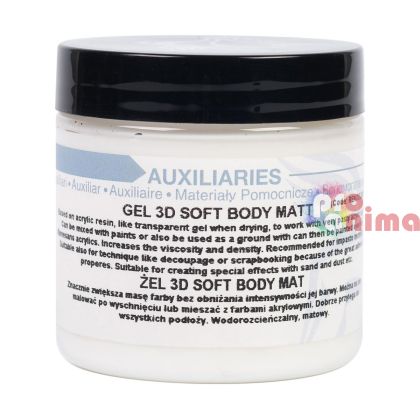 Структурна паста за релеф 3D ефект Renesans мека 110 ml мат