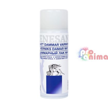 Дамаров спрей лак Renesans, 400 ml, мат