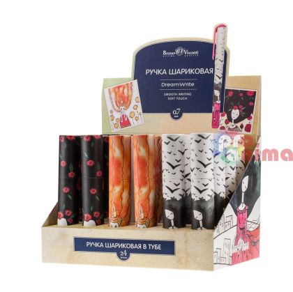 Химикалка Bruno Visconti Dream Write Принцеси, в кутийка- тубус