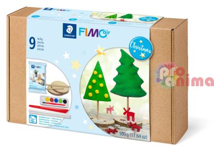 Комплект със самосъхнеща глина Fimo Air Christmas