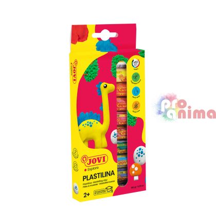 Пластилин Jovy, 10 цвята