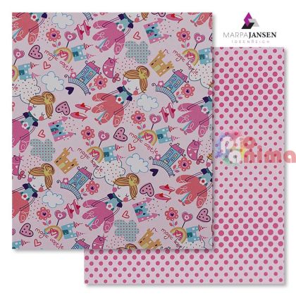 Картон варио Marpa Jansen, 50 x70 cm, 300 g/m2, принцеси