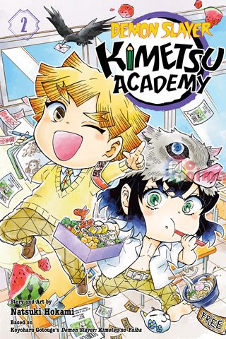 Demon Slayer: Kimetsu Academy, vol.2, manga