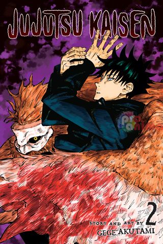 Jujutsu Kaisen, vol2, shonen jump manga