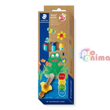 Комплект четки за рисуване Staedtler Noris Junior, 3 бр.