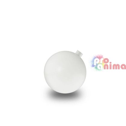 Пластмасова топка, бяла, 50 mm