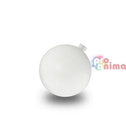 Пластмасова топка 70 mm, бяла