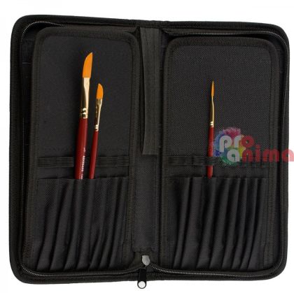 Несесер за четки за рисуване Renesans, с цип