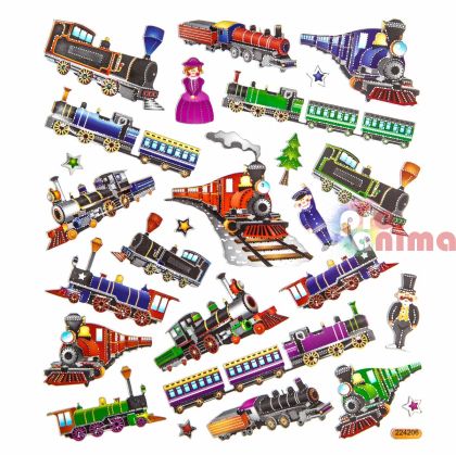 Стикери DP Craft, локомотиви, 26 бр.