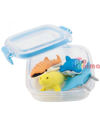 Детски гумички за триене Spree, 4 бр. в кутия, Ocean