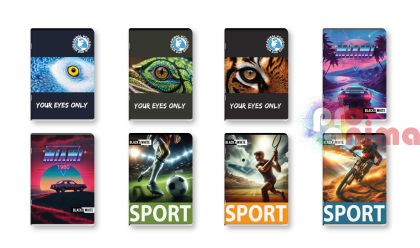 Тетрадка Black and white 