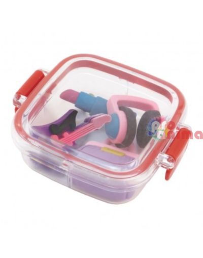 Детски гумички за триене Spree, 4 бр., в кутийка, Girls