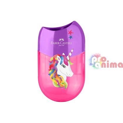 Двойна острилка Faber-Castell, еднорог