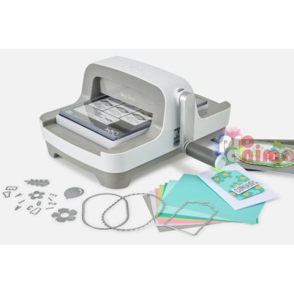 Машина за изрязване и релеф А5, Sizzix Big Shot, стартов комплект