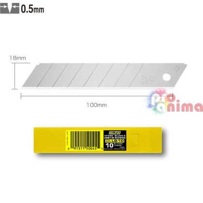 Режеща пластина OLFA LB-10 18mm, 10 бр.