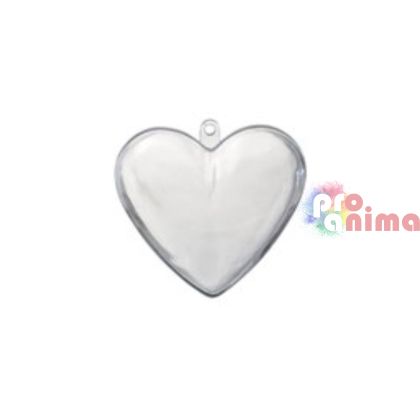 прозрачно сърце две части 63 мм