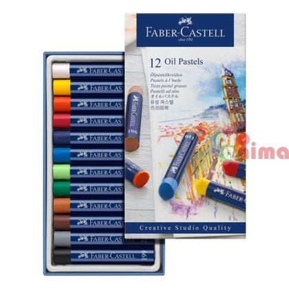 Маслени пастели Faber-Castell 12 цвята