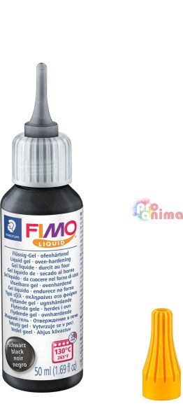 Течна полимерна глина Fimo  50 ml черна