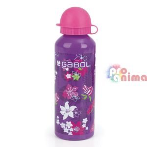 Алуминиева бутилка за вода за момиче 500 мл. Gabol Jasmine