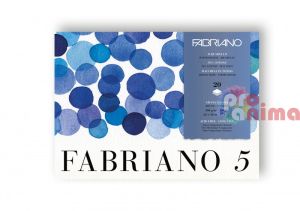 Картон за рисуване Fabriano 5 с 50% памук 70x100cm грапав, 210 или 300 g/m²