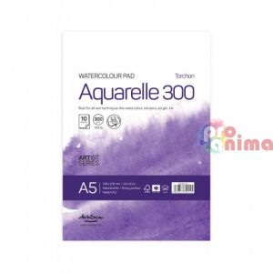 Акварелен скицник Aquarelle Torchon A5 10 л 300 g/m2 60% памук