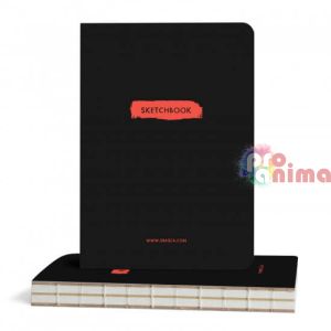 Скицник за рисунки с черни корици