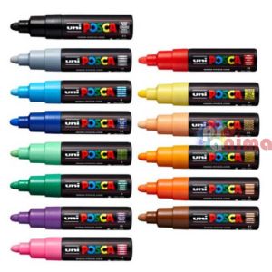 Акрилен маркер POSCA PC-7M объл връх 4.5-5.5 mm отделни цветове