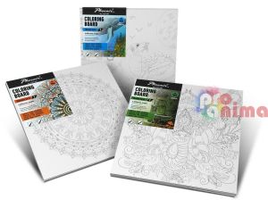 Комплект рисунки за оцветяване Phoenix Art Therapy 25 x 25 cm Mandala Series