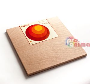 Дървена плоскост за рисуване Tavola Natural 24 x 30 x 2 cm 