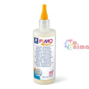 Течна полимерна глина Fimo за декориране и залепване 200 ml прозрачна