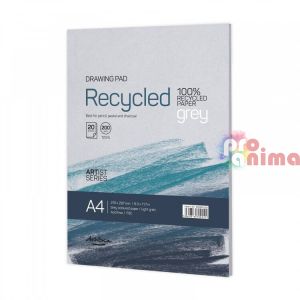 Скицник Recycled drawing pad Grey A4 20 л. 200 g