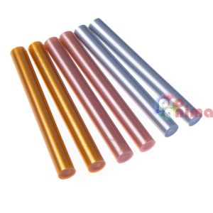 Силиконови пръчки ∅11 mm пакет 6 бр. металик цветове