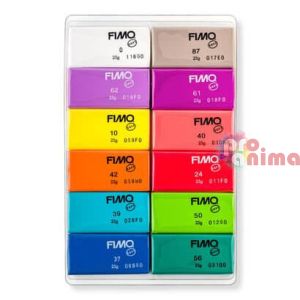 Полимерна глина Fimo комплект Брилянтни цветове