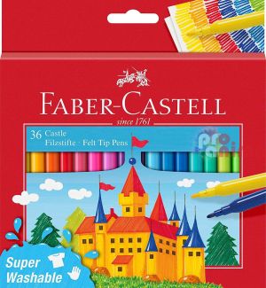 Флумастери Faber-Castell 36 цвята
