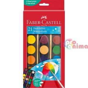 Акварелни бои Faber-Castell, 21 цвята
