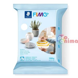 Самосъхнеща глина FIMO Air Basic 1000 g бяла