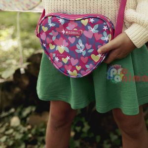 Чанта за момиче Gabol Wings, розова, сърце