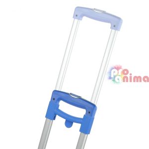 Синя количка за раници Gabol, 85.5 cm (разгънато състояние)