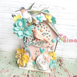 Фигурки (птици, цветя) и декоративни цветя DP Craft