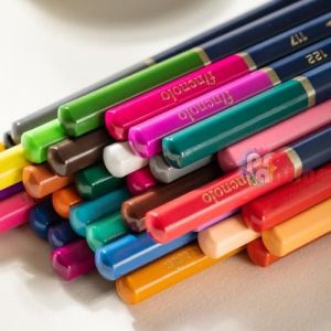 Акварелни моливи в метална кутия, 36 цвята, Deli Finenolo